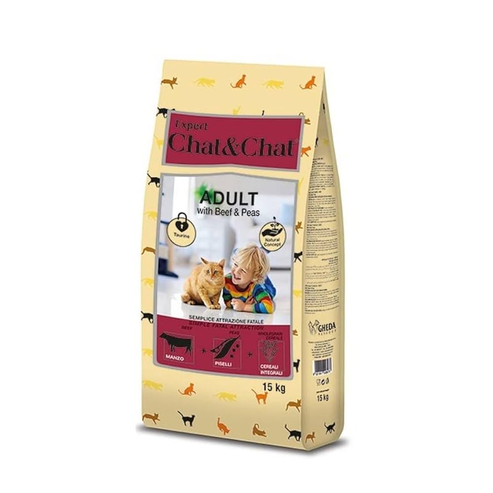 Chat & Chat Adult Cat Food 900G