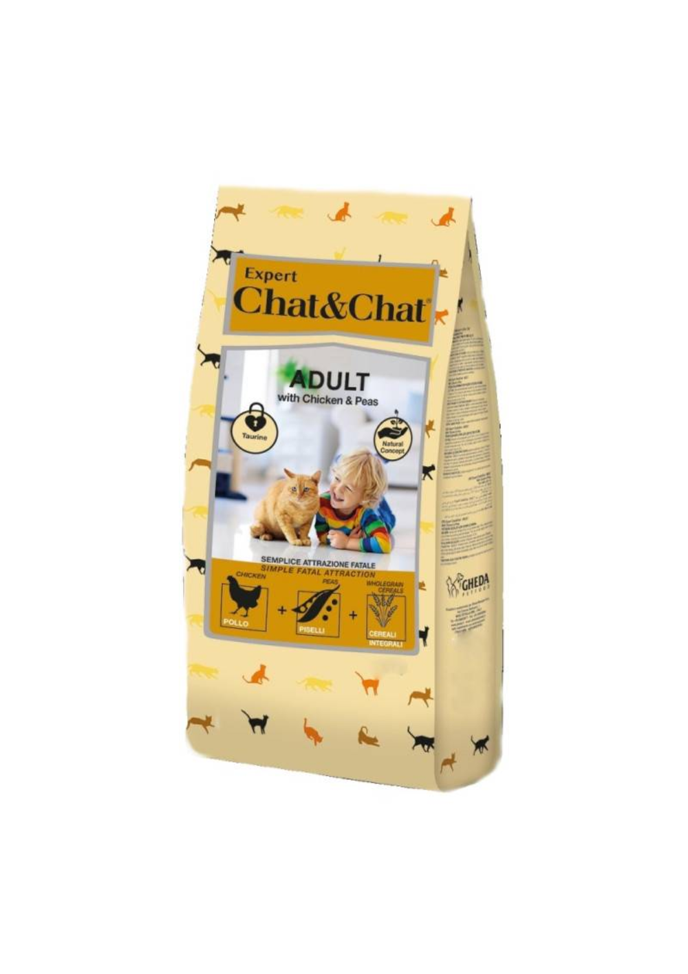 Chat & Chat Adult Cat Food 900G