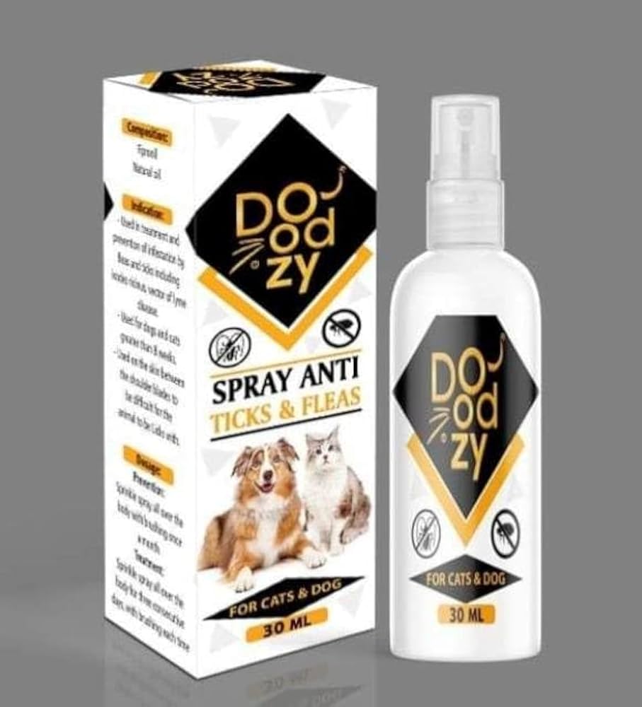 Doodzy Spray Anti Ticks & Fleas 30ml
