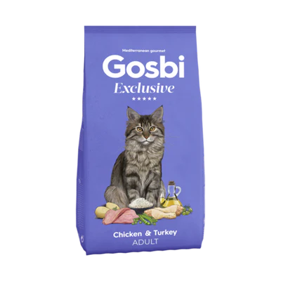 Gosbi Exclusive Chicken&Turkey Adult Cats 400g